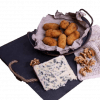 croquetas de cabrales con nueces